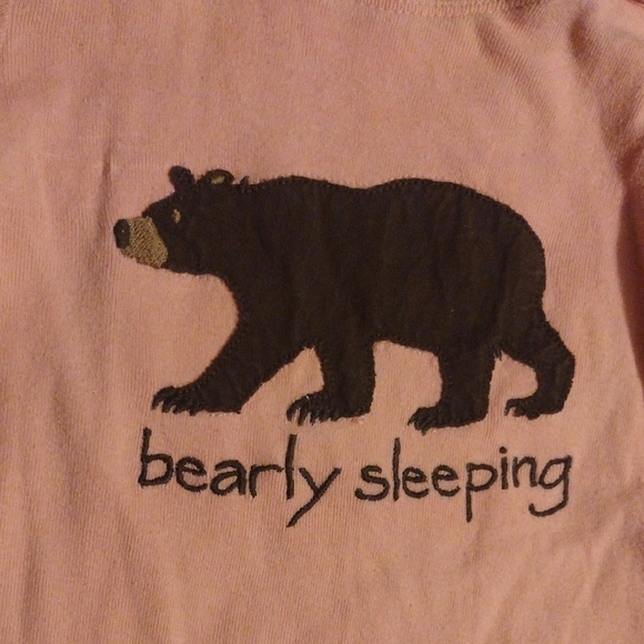 Hatley Pink and Brown Bear Bodysuit - Picture 2 of 8